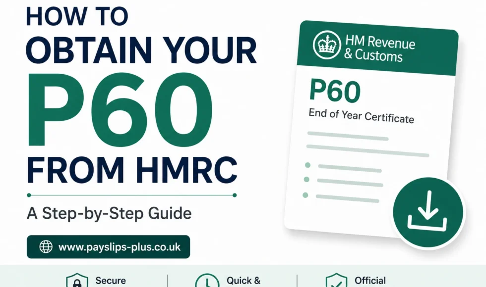How to Obtain Your P60 from HMRC