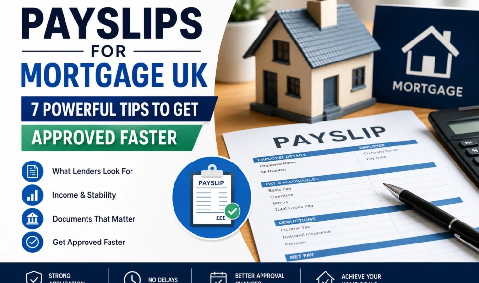 payslips for mortgage UK